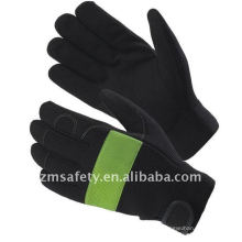 Durable synthetic leather non-slip mechanic work gloves ZM356-H